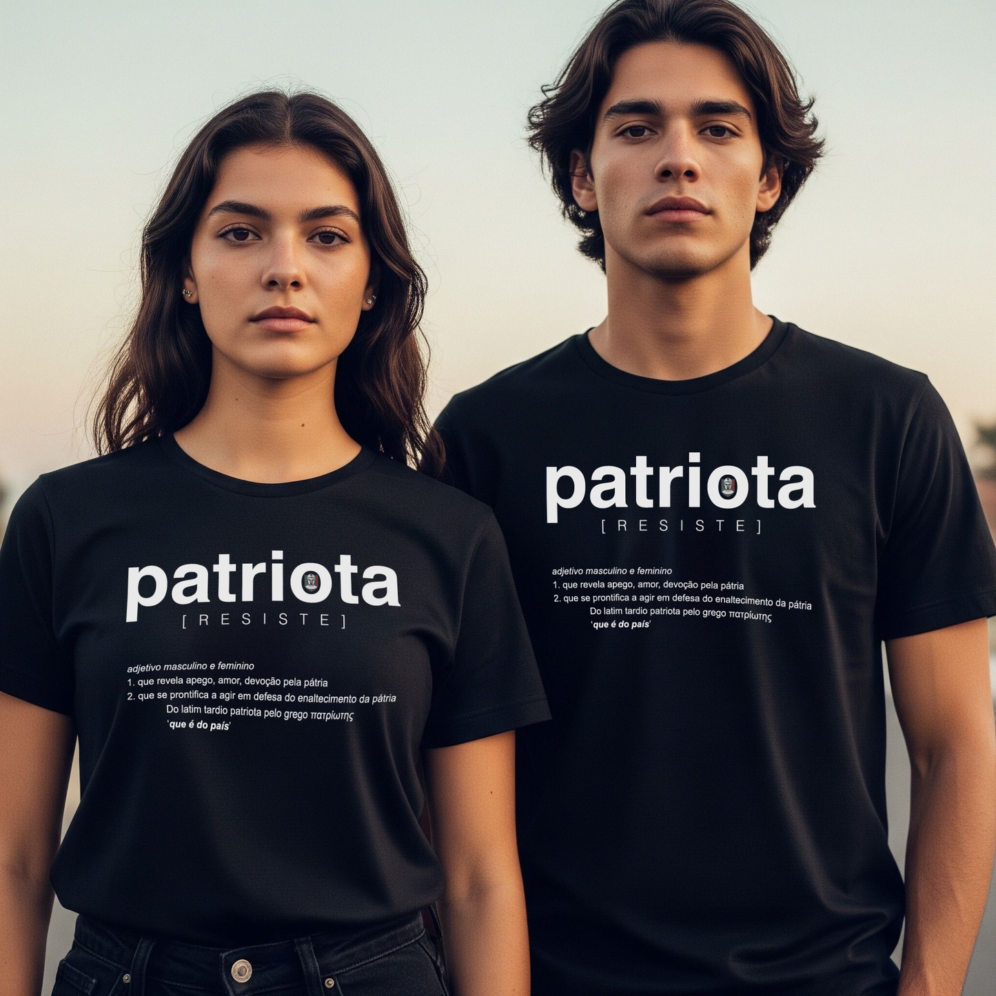 T-shirt Resiste - Ser Patriota