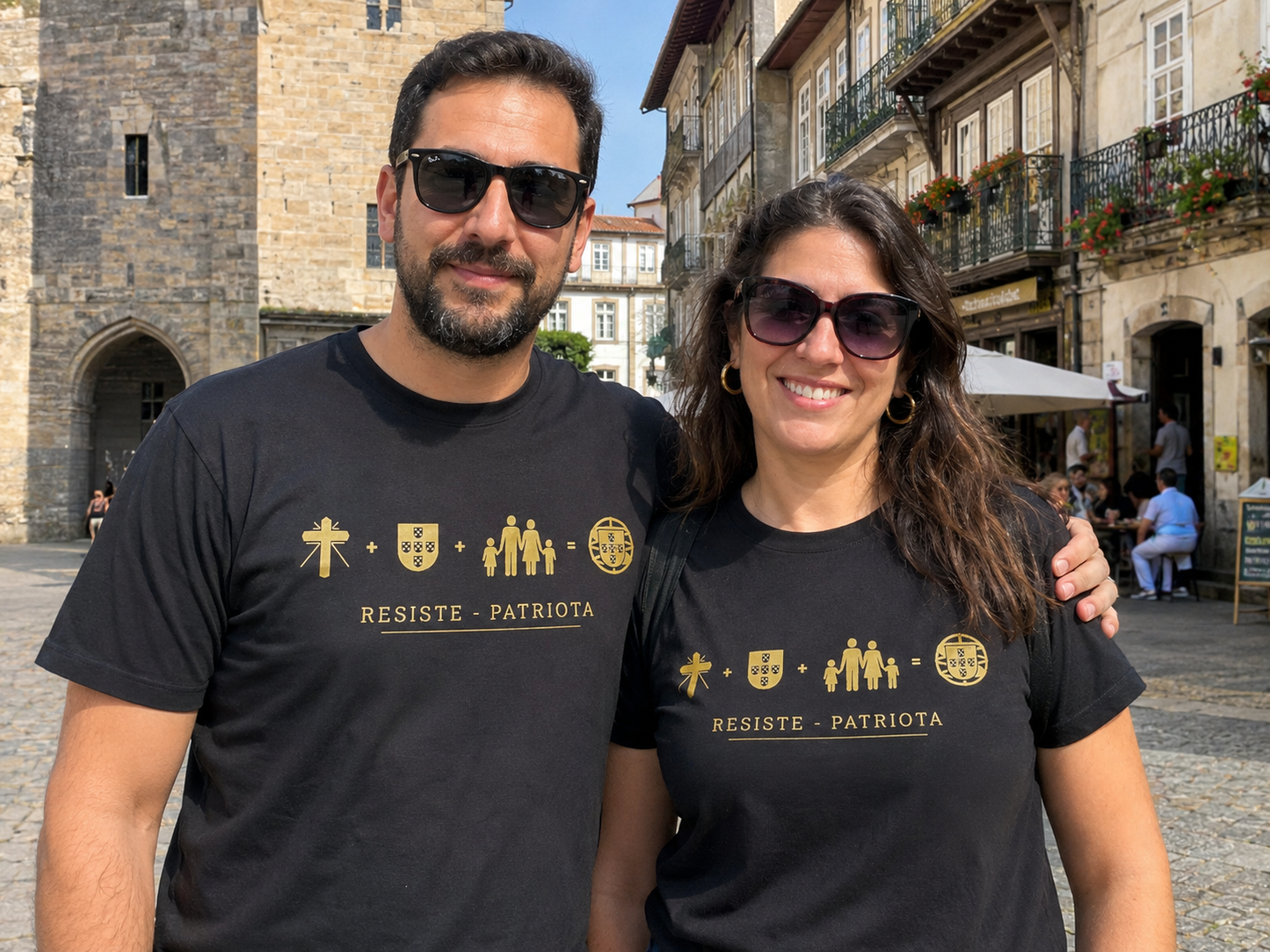 T-shirt - Deus, Pátria, Família (NOVO)