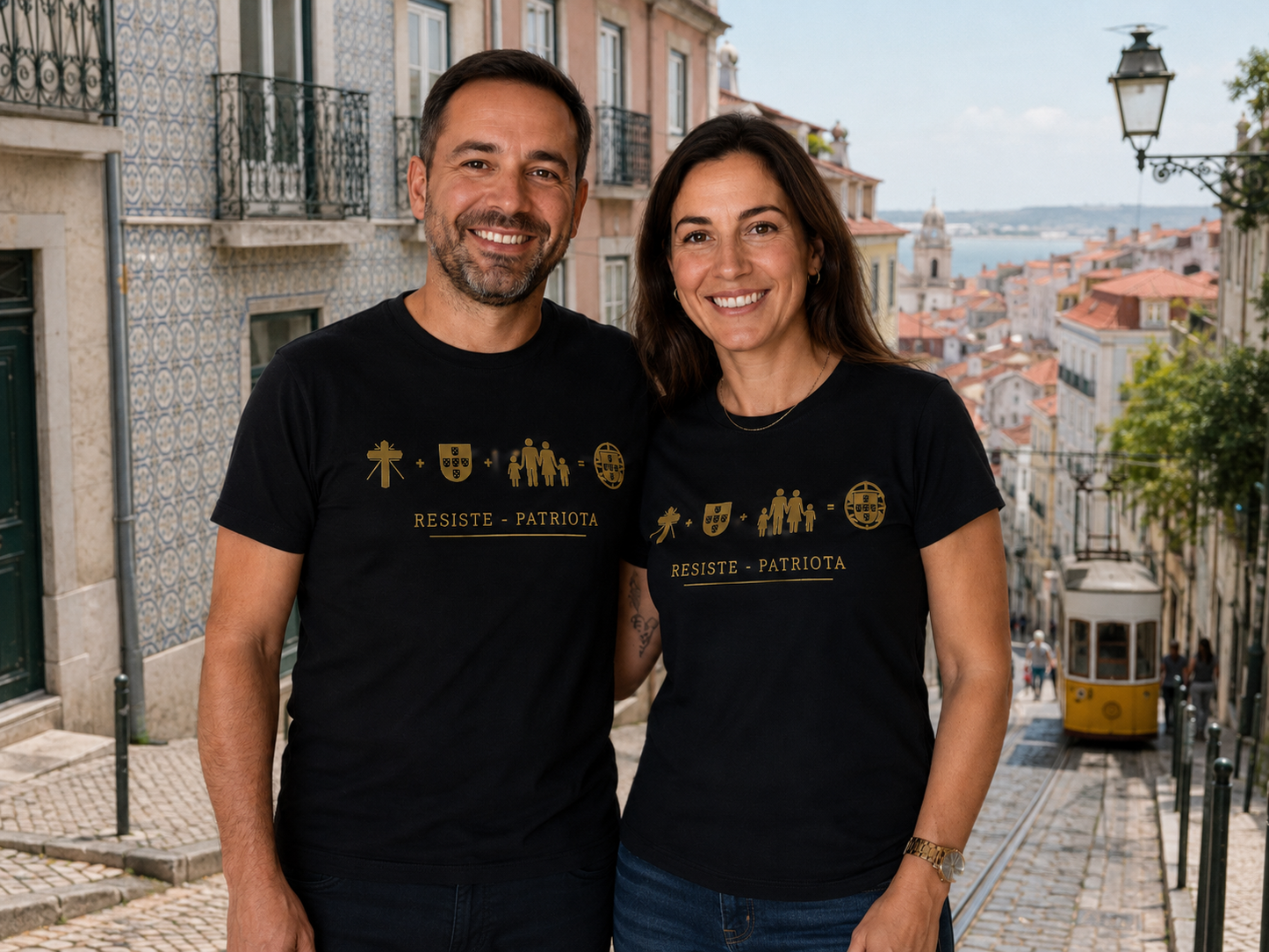 T-shirt - Deus, Pátria, Família (NOVO)